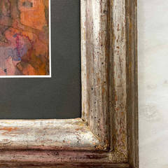 Bild aus der J. S. Bach-Serie in italienischem Barock-Rahmen (Detail)